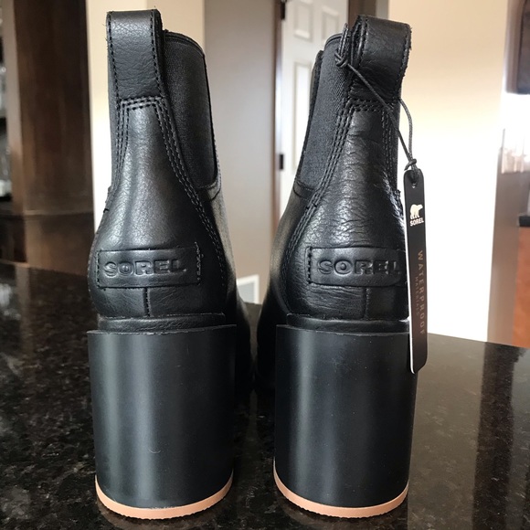 New Sorel Blake Chelsea Waterproof Boot, Black - Picture 6 of 16